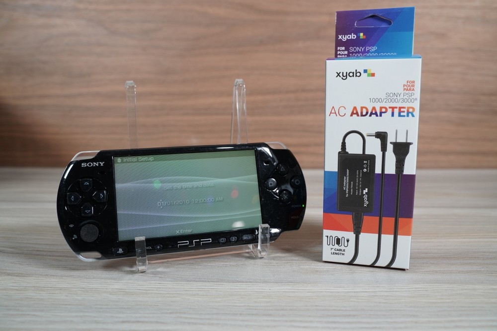 Sony PSP 3001 PlayStation Console – Black Tested clean! NEW BATTERY w/ CHARGER