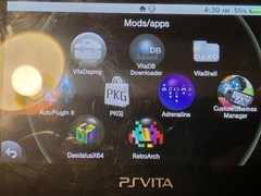 Sony PlayStation Vita PCH-1101 Black Handheld Console