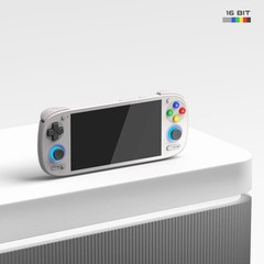 Retroid Pocket 5 Handheld Console 16 Bit Gray CIB AMOLED 128GB Free Shipping