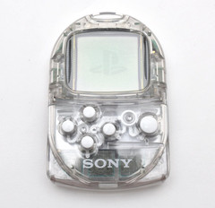 Sony PS One Console Controller Cable Pocket Station Clear Set Tested Good Japan