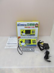 Famicom FC 8 bit Pocket Plus Japan Limited Book Off Ver. CIB Yellow x Blue NES