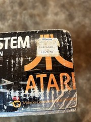 Atari 2600 CX-2600A SYSTEM CONSOLE in BOX & CONTROLLER “Untested Unit”