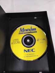NEC PC-FX Mirror Culm Video Game Software with Disk Damage