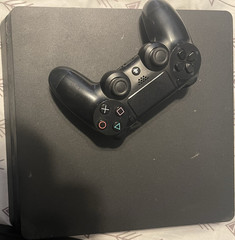 Sony PlayStation 4 Slim Black Console Wi-Fi Capability with Controller
