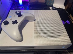Microsoft Xbox One S White Console 1TB With Controller And Power Cord No HDMI