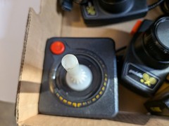 Vintage Atari 2600 Console Video Computer System In Box With Pac-Man Tested