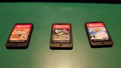 Nintendo Switch Console Bundle with 3 x Gray Joy-Cons +3 Games