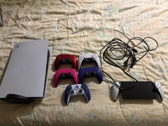 Sony PS5 Blu-Ray/Disc Edition Bundle With PlayStation Portal 5 Controllers
