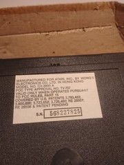 Atari CX-2600A Video Computer System Complete Untested