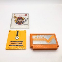 Sharp Twin Famicom Console System Black New Belt AN-500B Japanese Tested