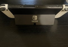 Nintendo Switch OLED with 128GB Micro SD Card, Original Box, & Handheld Grip