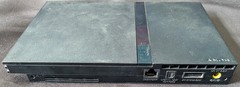 Sony PS2 Slim SCPH-75001 Console Controller Power/AV Cables Bundle Battlefront 2