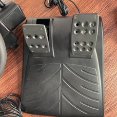 PS2 PS3 Compatible Controller Logitech GT Force Pro Feedback Steering Wheel Used