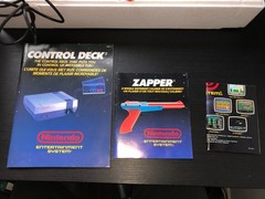 Nintendo NES Action Set Console Complete In Box CIB w. Styrofoam & Inserts