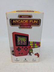 Merkury Innovations ARCADE FUN Portable Game Console – 200 Games Pre-loaded