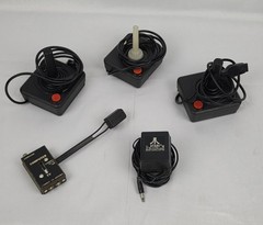 Atari 2600 Darth Vader Console Bundle TESTED – 33 Games –3 Controllers– COMPLETE