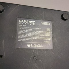 Nintendo GameCube Gameboy Player Adapter Only DOL-017 Black Used Tested