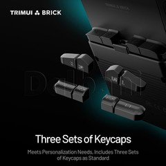 TrimUI Brick Black Open Source Handheld Game Console with 64GB
