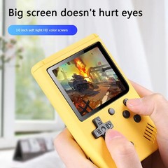 Retro 4-in-1 8 Bit Portable Game Console with LCD Screen Portable Game