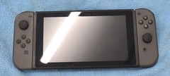 Nintendo Switch Console & Gray Joycons – No Charger or Dock **Read Description**