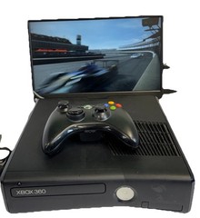 Xbox 360 Slim Console Controller Bundle! Tested! (monitor not included)