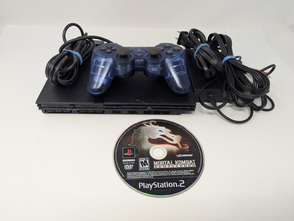 Sony PlayStation 2, PS2 Slim Console SCPH-70012 Black