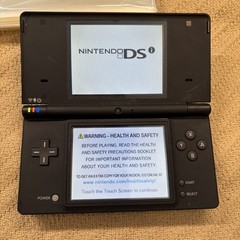 Nintendo DSi Black. Console Only. ***NO STYLUS AND NO AC ADAPTER ***