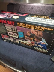Nintendo Nes Action Set Console System Complete in Box (Cib) Controllers / Games