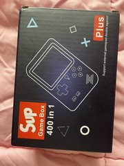 Sup Game Box 400 in 1 Handheld System, TV Out, External Gamepad Support, 480p