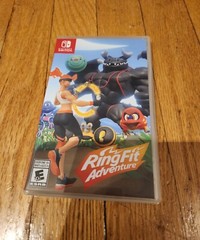 Nintendo Switch Console HAC-001 Bundle 2 Joycons, 1 Game, Ring, Original Package