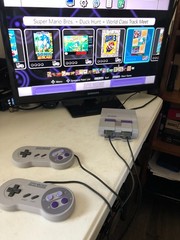 Nintendo Super NES Control Deck Mini SNES Classic Edition CLV-201, 2 Controllers