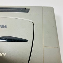 SEGA Saturn Console Controller set Gray HST-3200 Cable Tested Japanese System SS