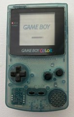 Nintendo Game Boy Color – Lawson Aqua Blue Milky White – Very Rare 100% OEM