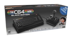 2025 THEC64 Mini Black Edition Commodore 64 HDMI Console with 25 Built-in Games