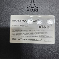 Atari Flashback Classic Game Console 2 Controllers Tested And Working