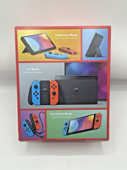 Nintendo Switch Console – OLED Model with Neon Red & Neon Blue Joy-Con Brand New