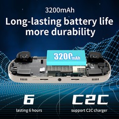 ANBERNIC RG40XX H Linux 64-Bit Retro Handheld Game Console 4.0-inch IPS 3200mAh