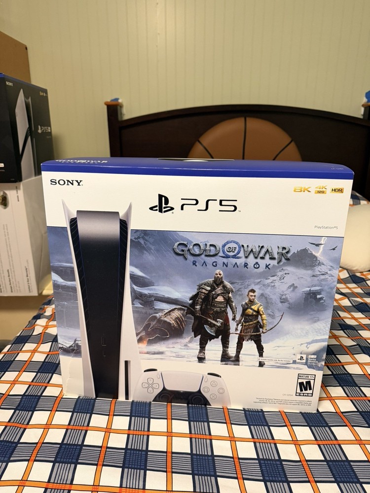 Sony PS5 Blu-Ray Edition Disc Console God Of War Ragnarok Bundle 2022 NEW!