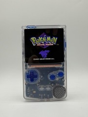 Clear Blue USB C Rechargeable Nintendo Gameboy Color Gameboy Mod IPS Screen