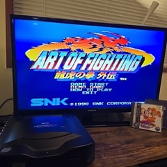 NEO GEO CD & King Of Fighters Authentic. Complete In Box From Japan Region Free!