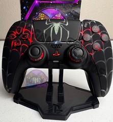 Spiderweb 🕸️ – Marvel Spider-Man – RGB LED – Custom Controller For PS5 Or PC