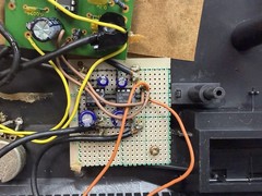 Sega Master System M4J MK-2000 computer game console only FM sound AMP mod