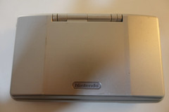 Nintendo DS Silver Handheld System – Great Condition! – TESTED AND WORKING (#3)
