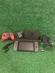 Nintendo Switch Console Bundle Grey Joycons-switch Is Basically NEW