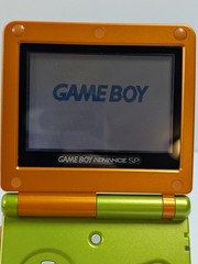 Nintendo Game Boy Advance SP GBA SP Lime Green & Orange Shrek Edition AGS-001