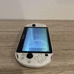Excellent+++++ PlayStation Vita Wi-Fi Model Glacier White PCH-2000 ZA22 Japan