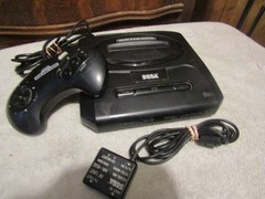 SEGA Genesis Model MK-1631 Video Game System 1 controller/rf unit UNTESTED