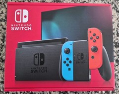 Nintendo Switch with Blue & Red Joy-Con Brand New Never Opened
