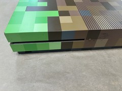 Microsoft Xbox One S Minecraft Limited Edition Bundle 1TB Green & Brown Console