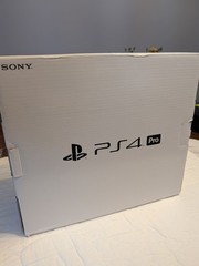 Sony PlayStation 4 Pro Console – Original Box, Wired Headset(for parts)